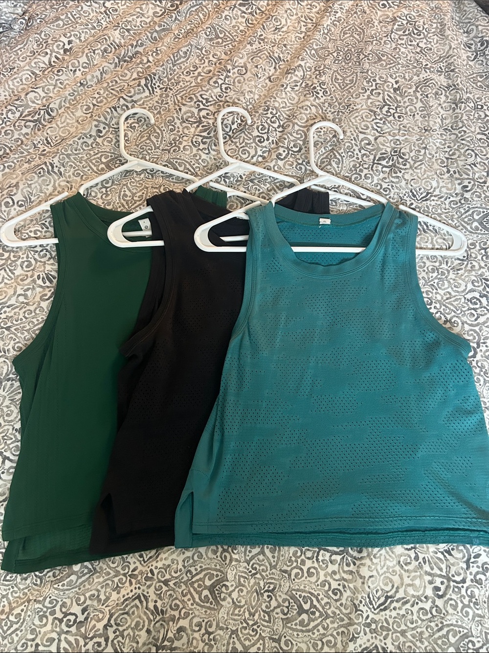 Lululemon Tank Tops x 3